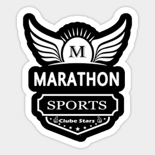 The Marathon Sticker